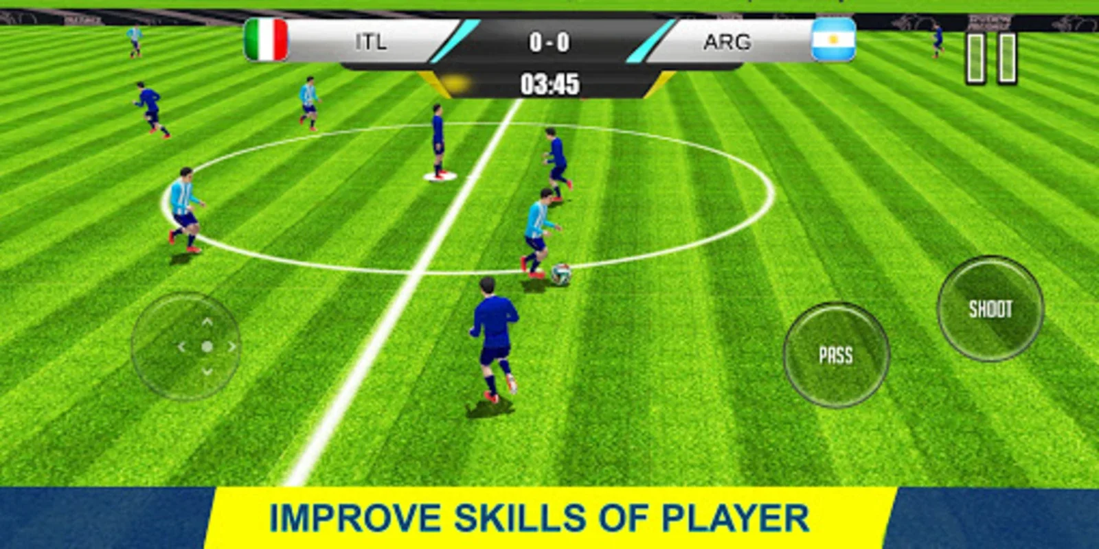 Real Soccer 3D: Football Games for Android - Global Soccer Experience