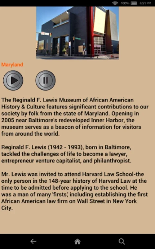 Black History Museums for Android - Immersive Virtual Tours