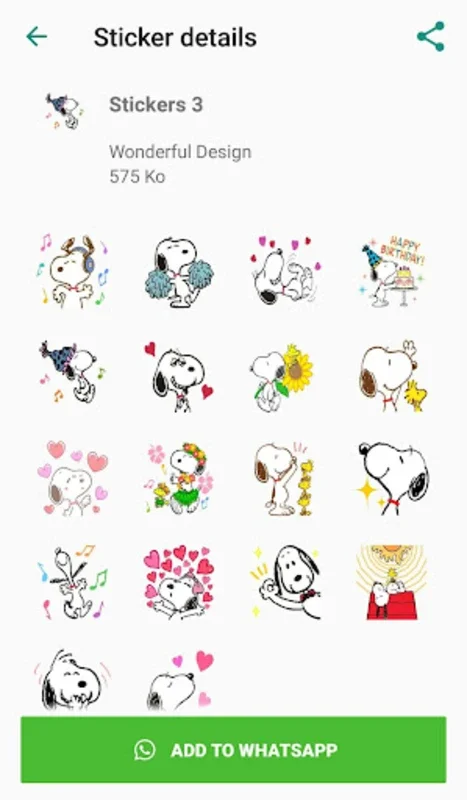 Stickers For Snooppy WAStickerApps for Android - Enhance Chats