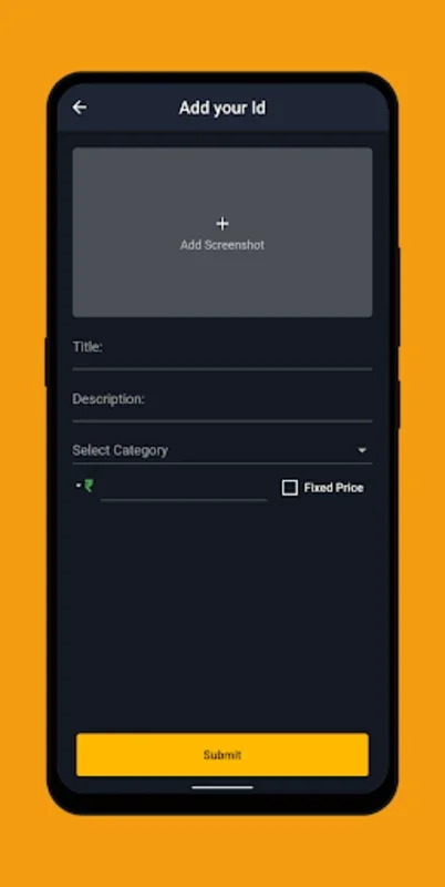 FF ID Selling & Buying App for Android - Secure Gaming Account Trading