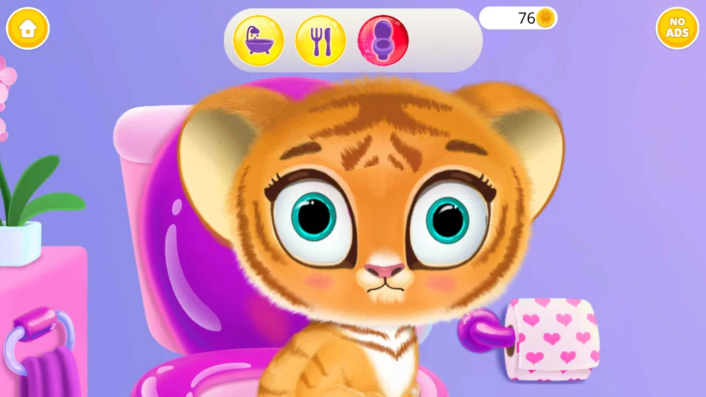 Baby Tiger Care for Android - Engaging Virtual Pet