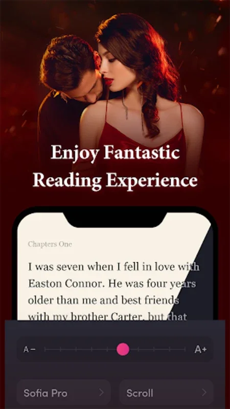 Kiss: Read & Write Romance for Android - Dive into Romantic Worlds