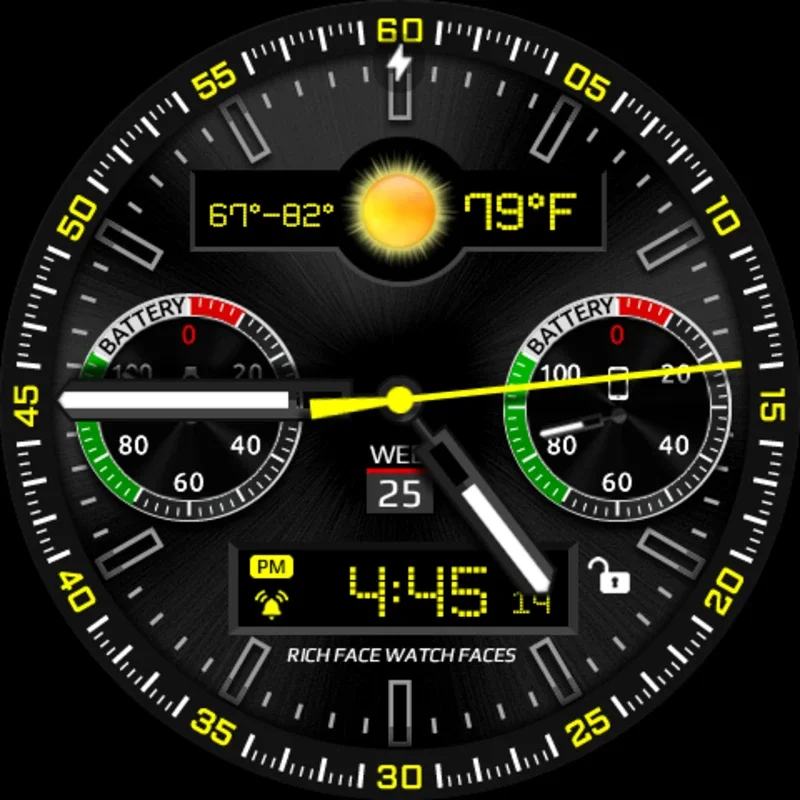 RoverOne Watch Face for Android - Customizable & Interactive