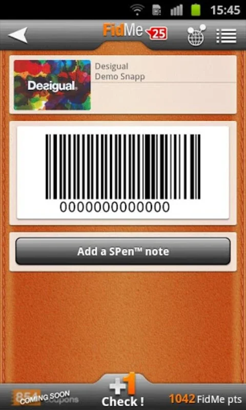 FidMe for Android: Simplify Coupon and Card Management