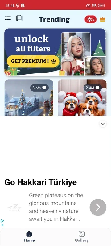 XmasAI: AI Christmas Filter for Android - Download the APK from AppHuts