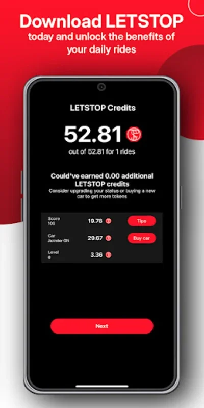 LETSTOP for Android - Earn Crypto for Safe Driving