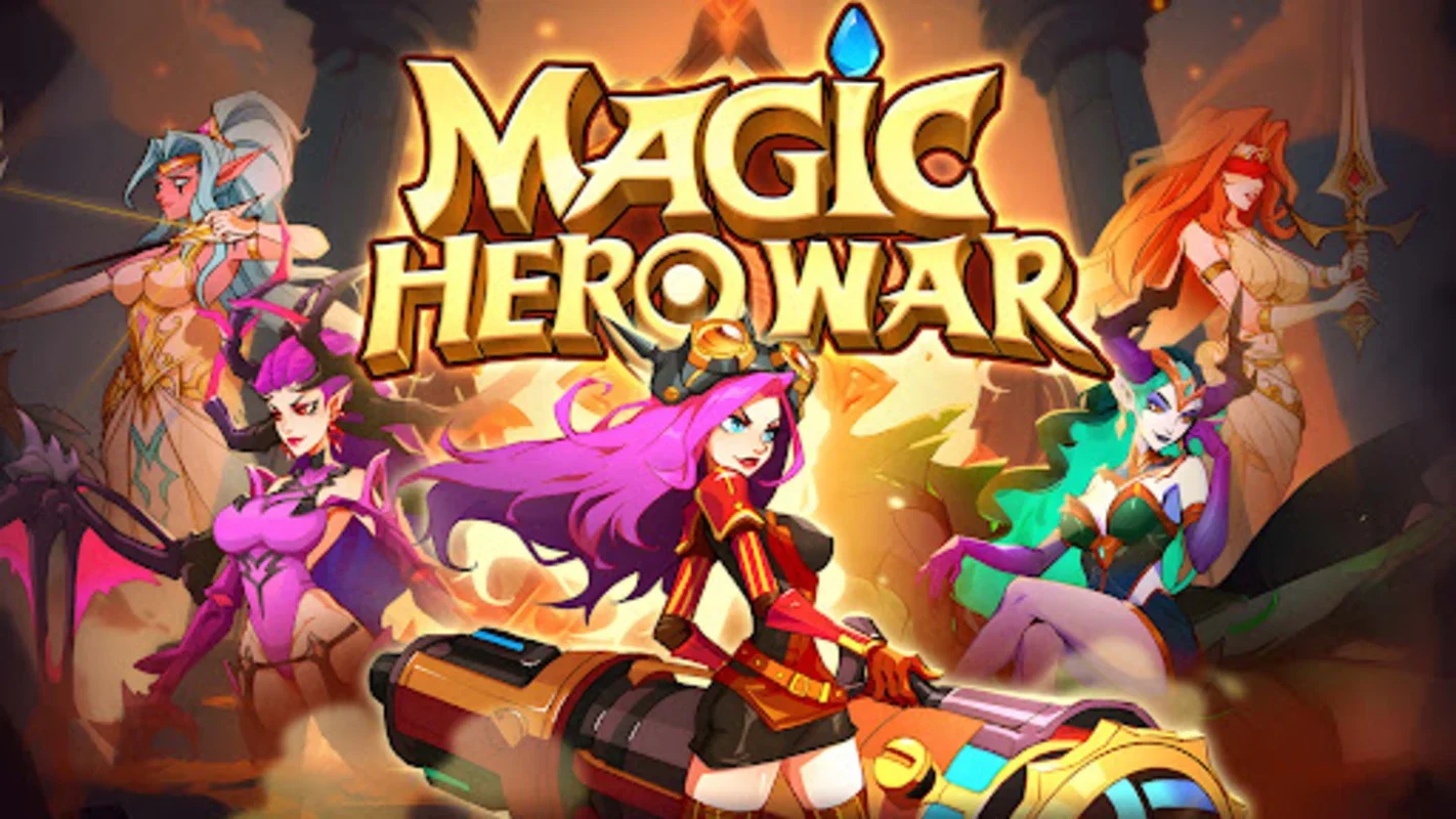 Magic Hero War for Android - Strategic Hero - Building and Auto - Battles