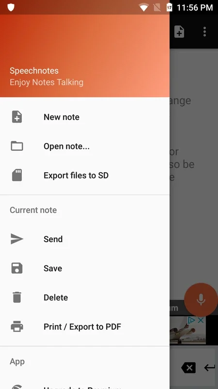 Speechnotes for Android - Create Voice Notes Easily