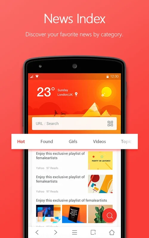 Flame Browser for Android: Secure Browsing Experience