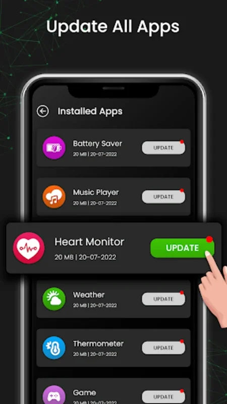 Update Software - Apps Updater for Android - Ensuring Optimal Device Performance