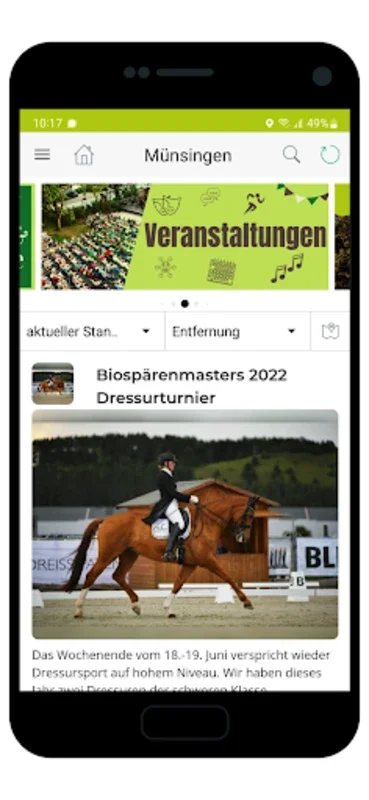 Münsingen App for Android: Your Local Guide