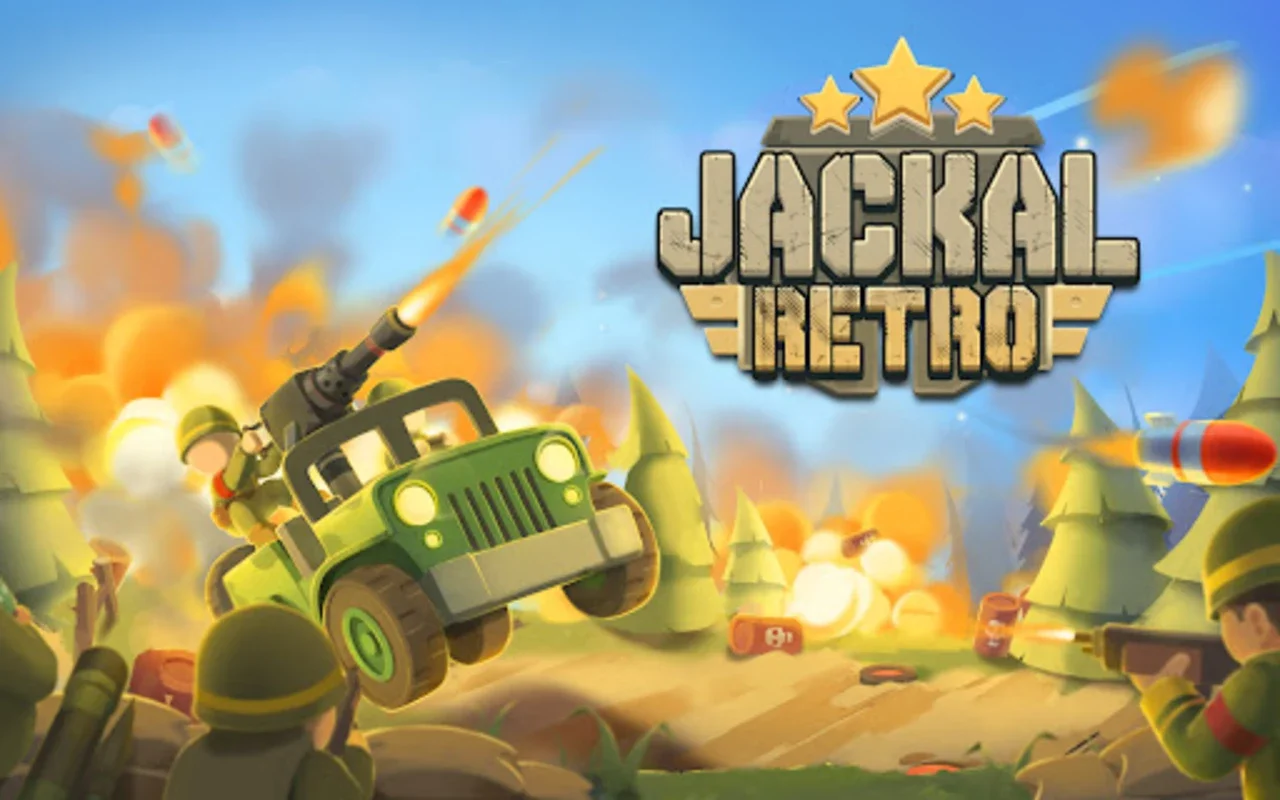 Jackal Retro for Android - Intense Shooter with Rescue Missions