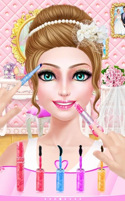 Bride and Flower Girl Salon for Android - A Fashionable Game