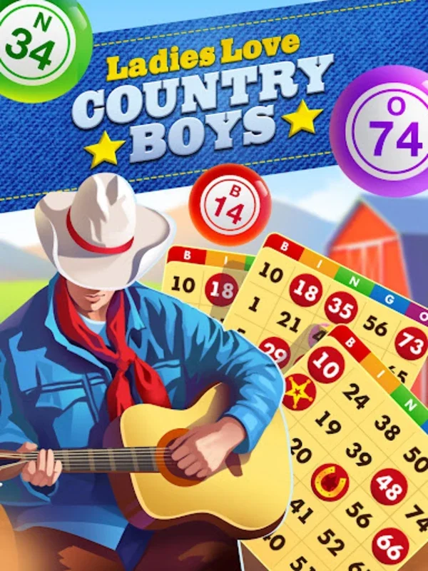 Bingo Country Boys: Tournament for Android - Competitive Western Bingo