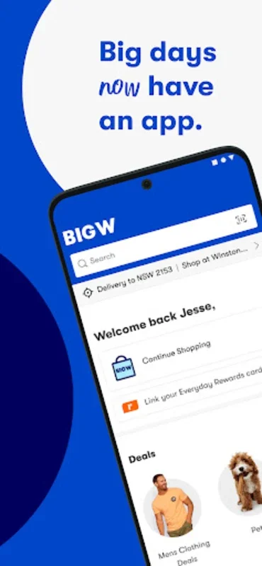 BIG W for Android - Streamlined Shopping Experience