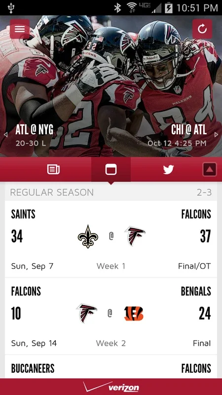 Falcons for Android - The Ultimate Fan Experience