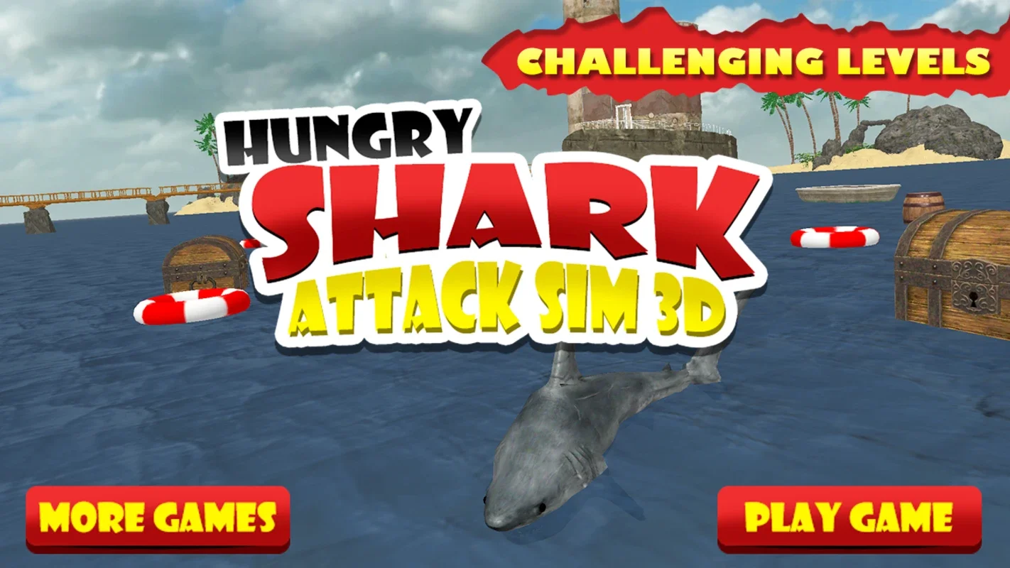 Hungry Shark Attack Sim 3D for Android - Thrilling Adventures