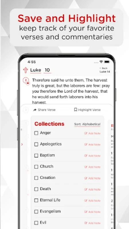 Catena Bible and Commentaries for Android - Rich in Biblical Insights