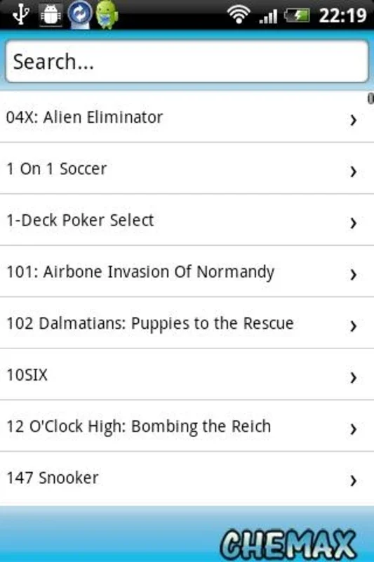 CheMax for Android - Free PC Game Cheat Database