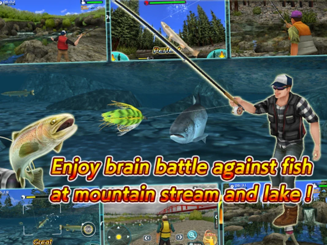 Fly Fishing 3D II for Android - Immersive Fishing Simulator