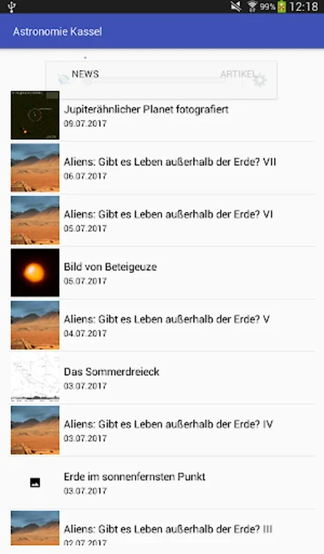 Astronomie Kassel for Android: Explore the Celestial Wonders