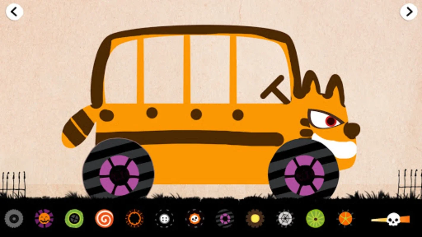 Halloween Car:Draw & Race for KidsToddlers - child on Android - A Creative and Fun Experience