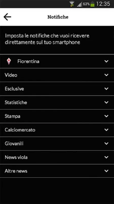 VIOLANEWS for Android: Fiorentina Fan Hub