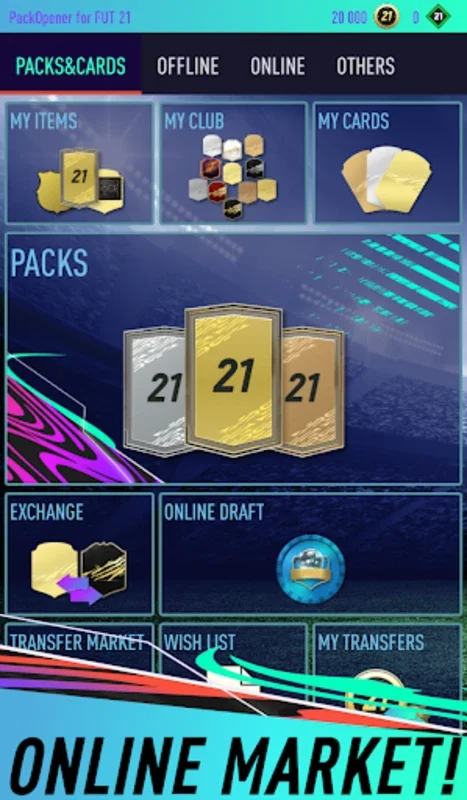 Pack Opener for FUT 21 on Android - No Downloading Required