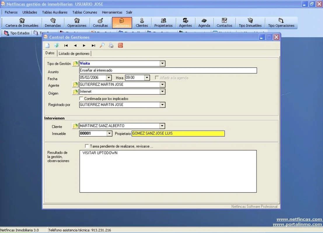 Netfincas Inmobiliarias for Windows: Streamlined Real Estate Management