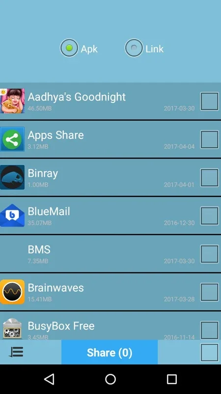 Apps Share for Android - Share and Send with Ease