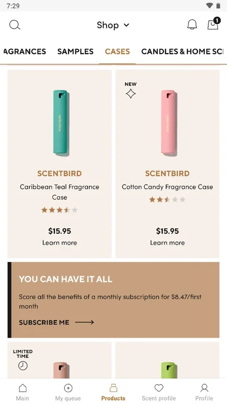 Scentbird for Android - Unleash Your Fragrance World