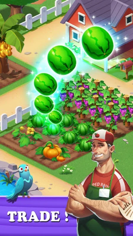 Farm Harvest Day for Android - Engaging Match-3 & Farm Management