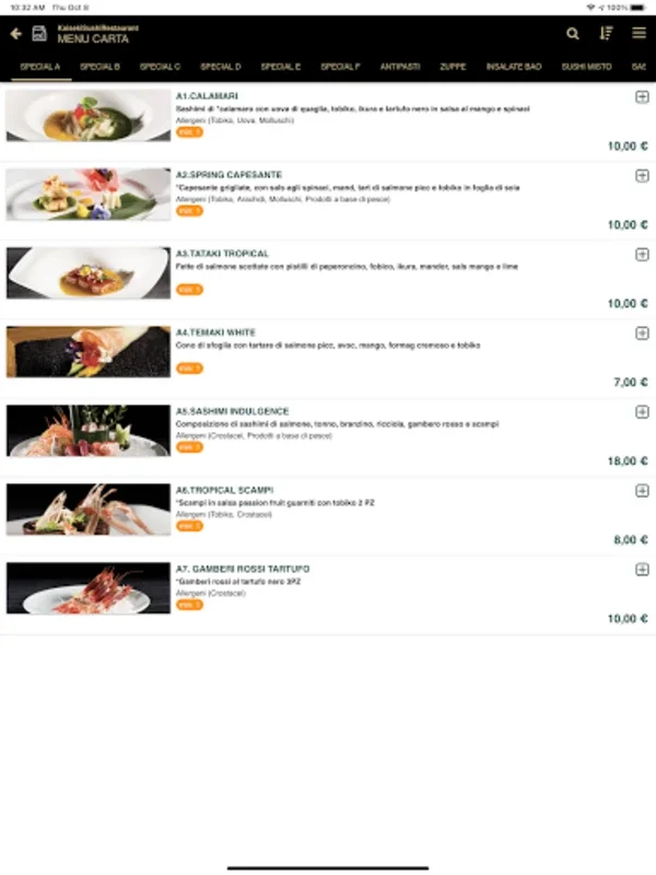 K-KaisekiSushiRestaurant for Android - Streamline Your Sushi Experience