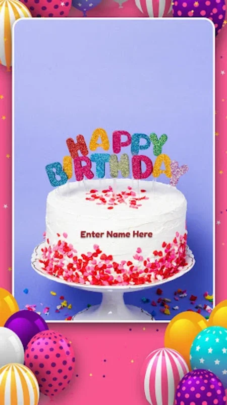 Name On Birthday Cake for Android - Customize Birthday Cakes Easily