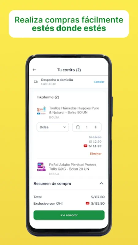 Inkafarma Móvil for Android: Streamlined Healthcare Shopping