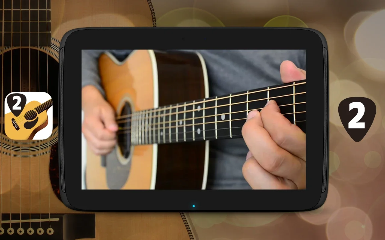 Guitar Lessons #2 LITE for Android - Learn Easily