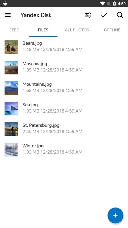 Yandex Disk for Android: 10 GB Free Cloud Storage