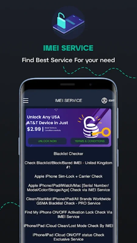 Mobile Imei Status Checker App for Android - Unlock Network Insights