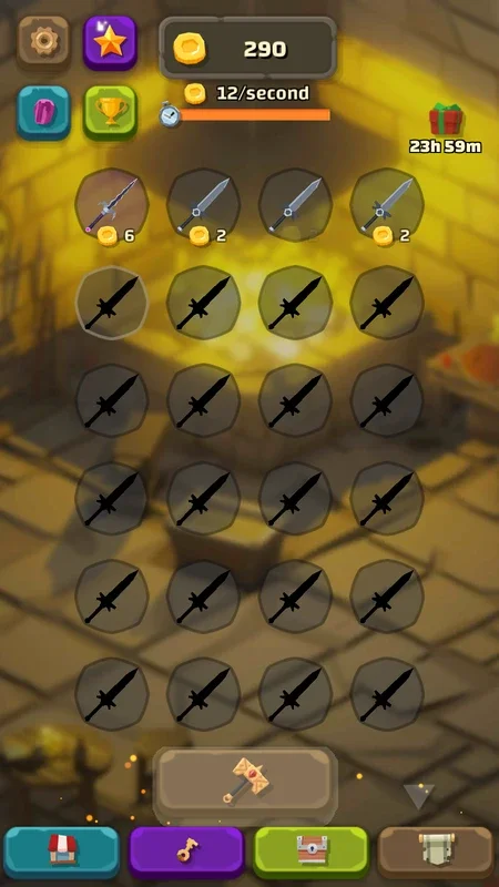 Blacksmith - Merge Idle RPG for Android: Forge the Best Swords