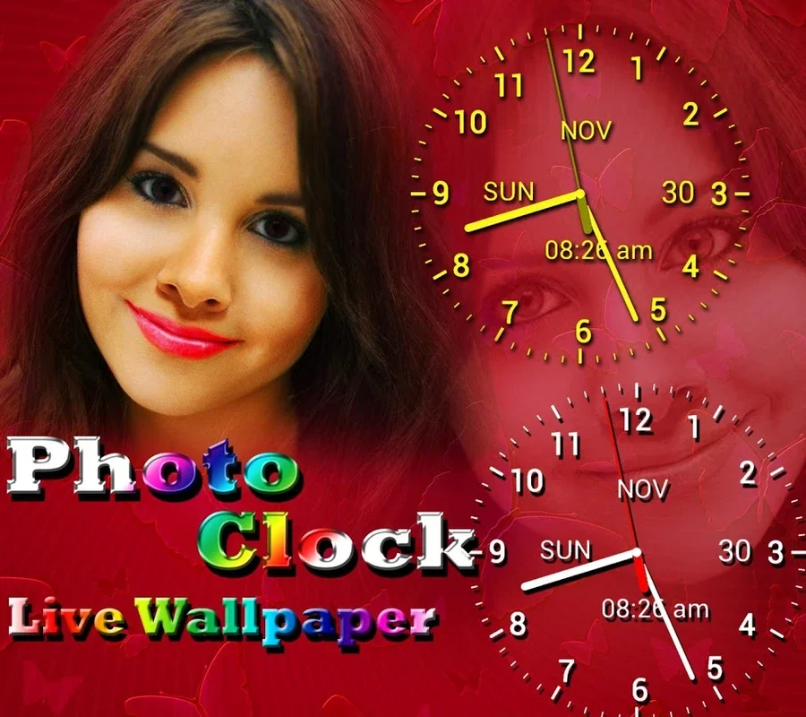 Photo Clock Live Wallpaper for Android: Customize Your Home Screen