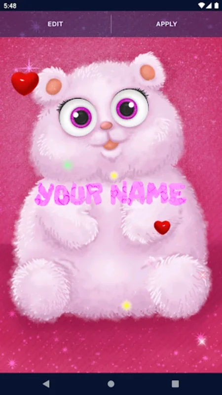 Cute Fluffy Live Wallpaper for Android - No Downloading Needed