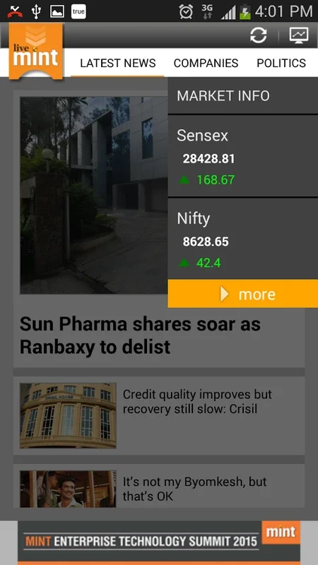 Mint for Android - Comprehensive Financial Insights