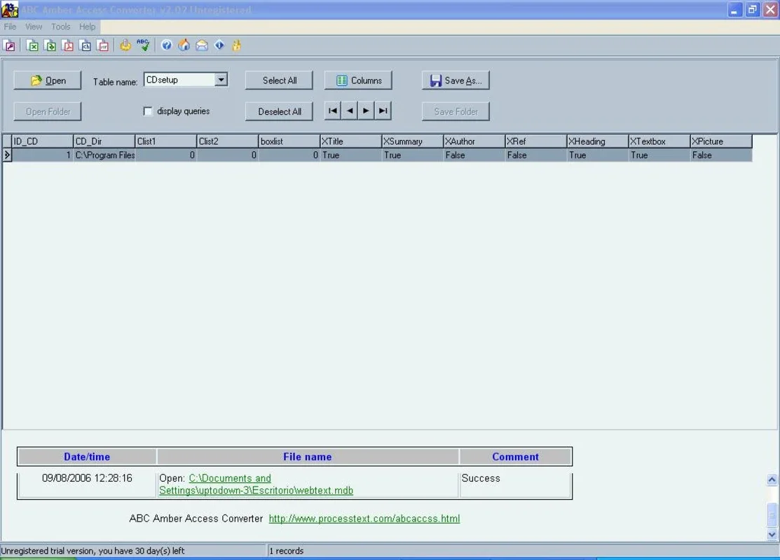 ABC Amber Access Converter for Windows - Extract MDB Info Easily