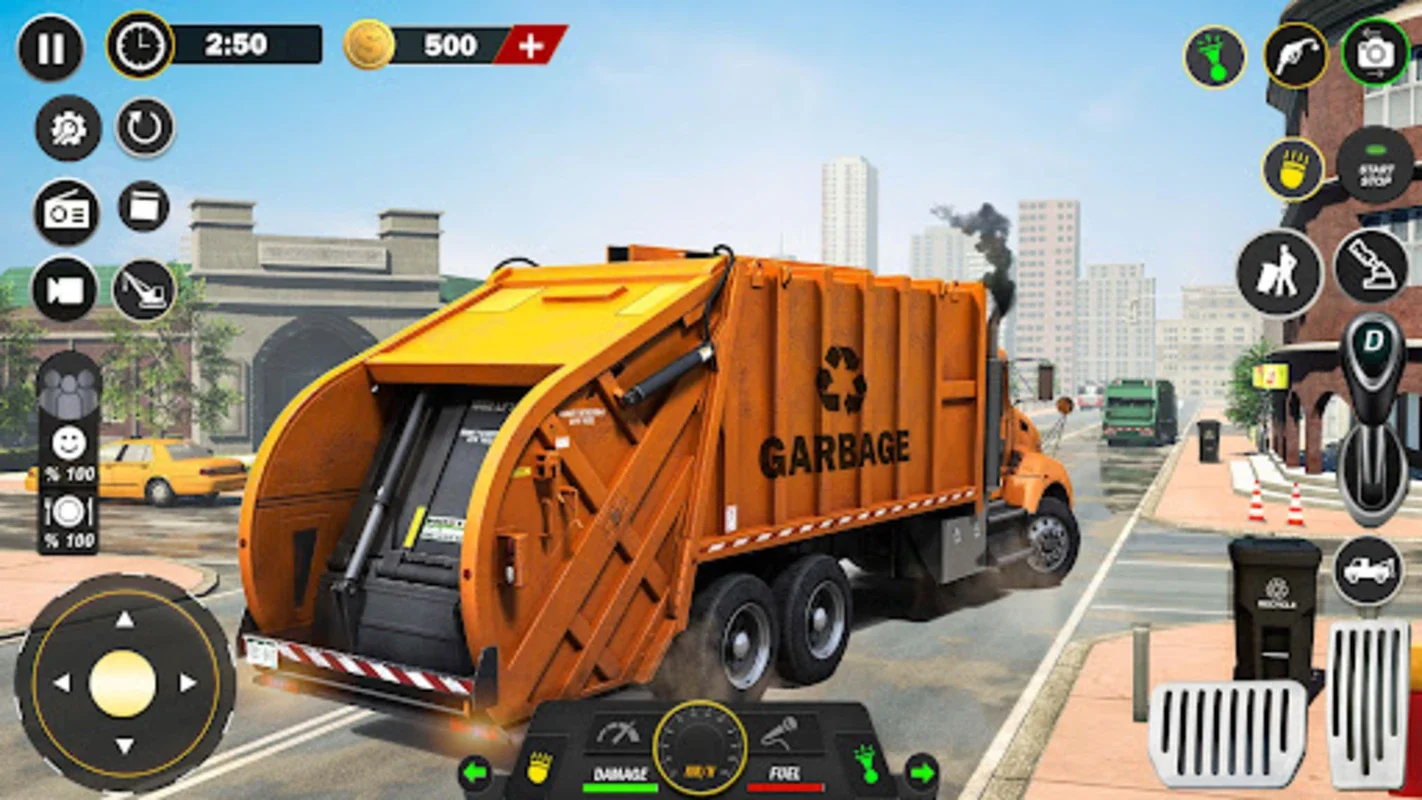 Trash Truck Game Offline Games for Android - No Downloading Needed