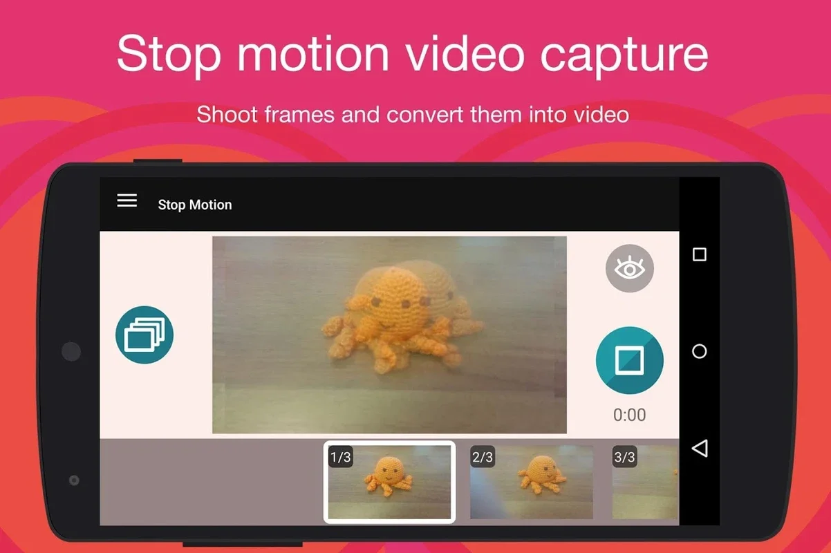 Stop Motion for Android - Create Animated Movies Easily