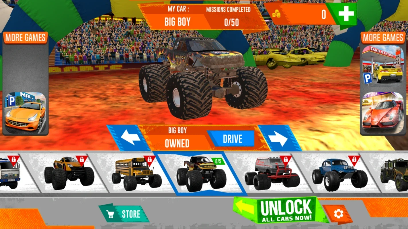 Monster Truck Arena for Android - Thrilling Gaming Experience