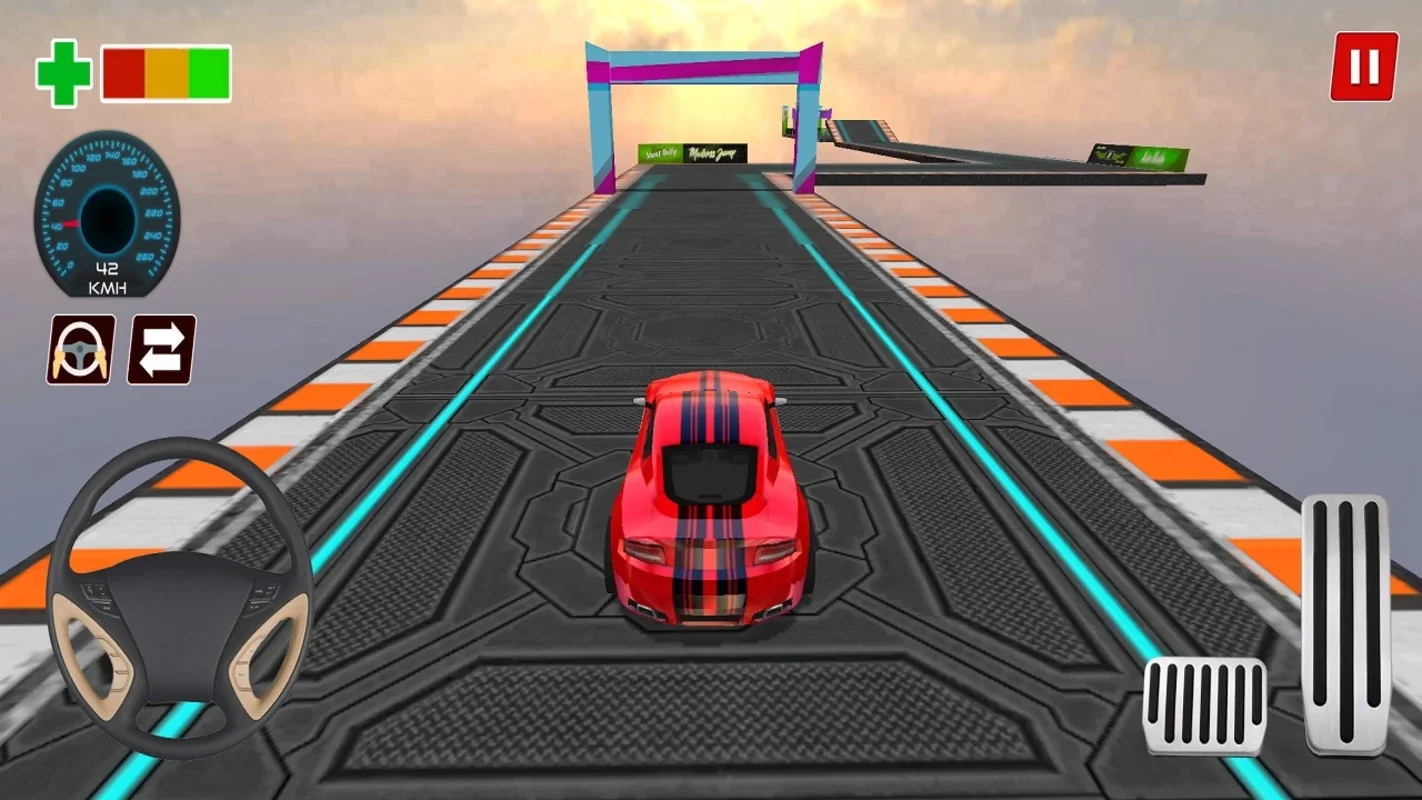 Mega Ramp Stunt Car for Android: Thrilling Stunt Driving