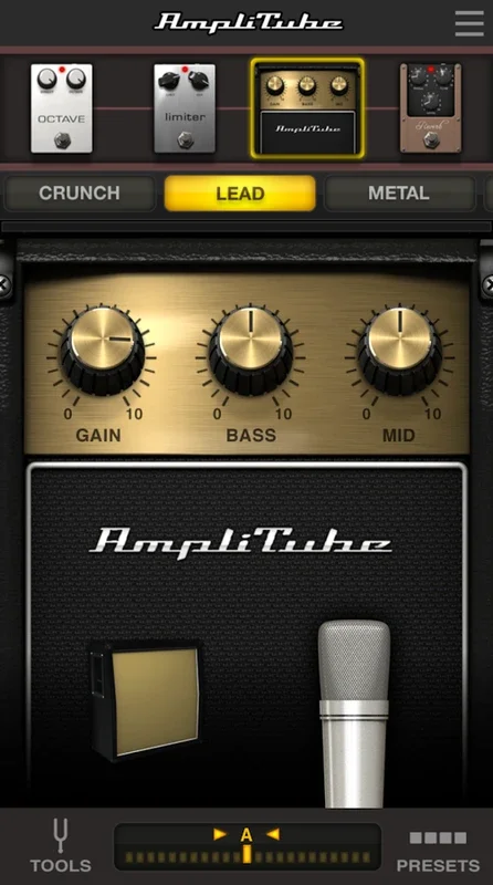 AmpliTube UA for Android: Professional Sound on Mobile