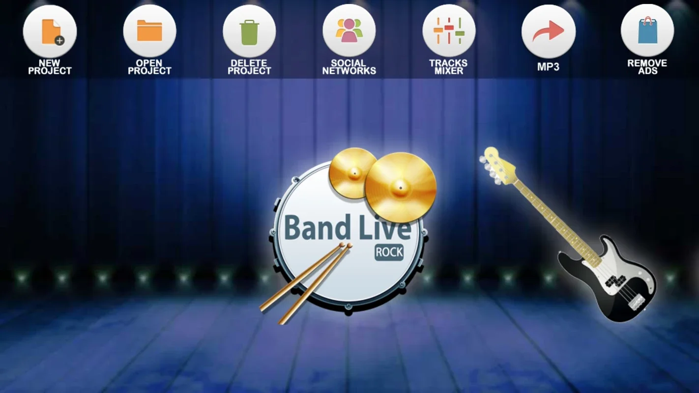 Band Live Rock for Android - Create Music on Your Phone