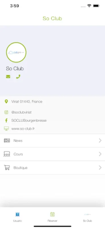 So Club for Android - Effortless Club Facility Scheduling